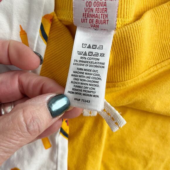 Toddler Boys 2 Piece Tommy Bahama Tee Shirt Short Set Hot Dogs Size 4T - Picture 11 of 11